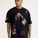 'Thinking Loud' Block-Printed T-shirt