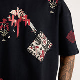 'Thinking Loud' Block-Printed T-shirt