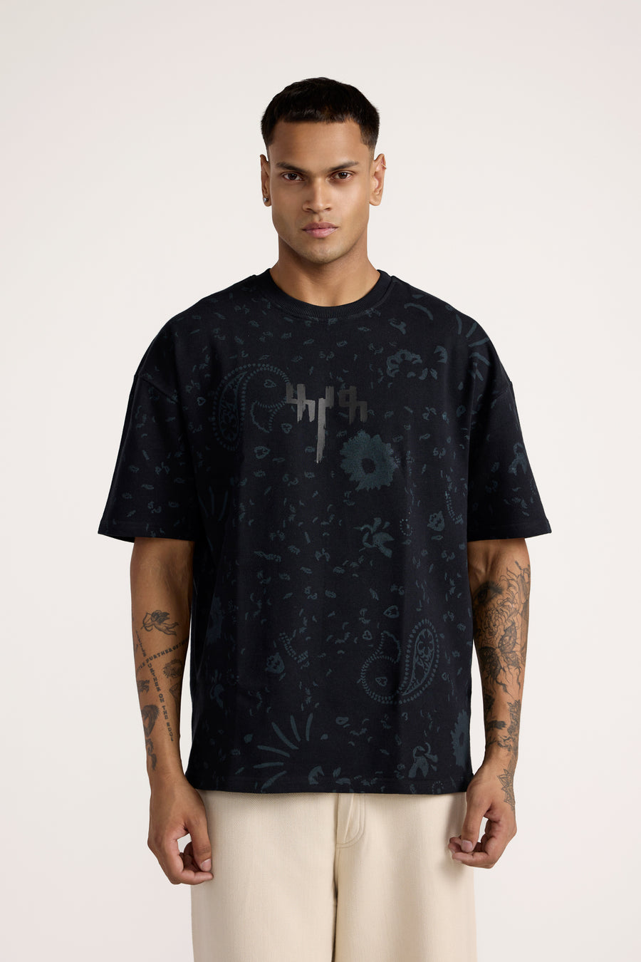 Basics Block-printed T-shirt