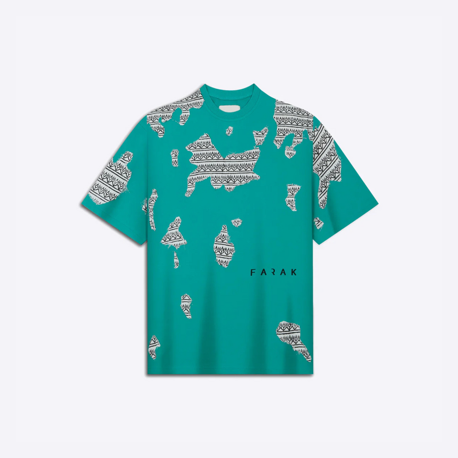 Subtext' Block Printed - Tshirt
