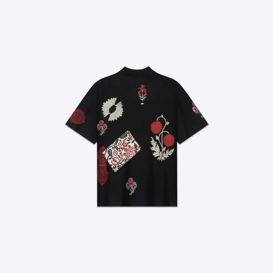 Thinking Loud' Block-Printed T-shirt
