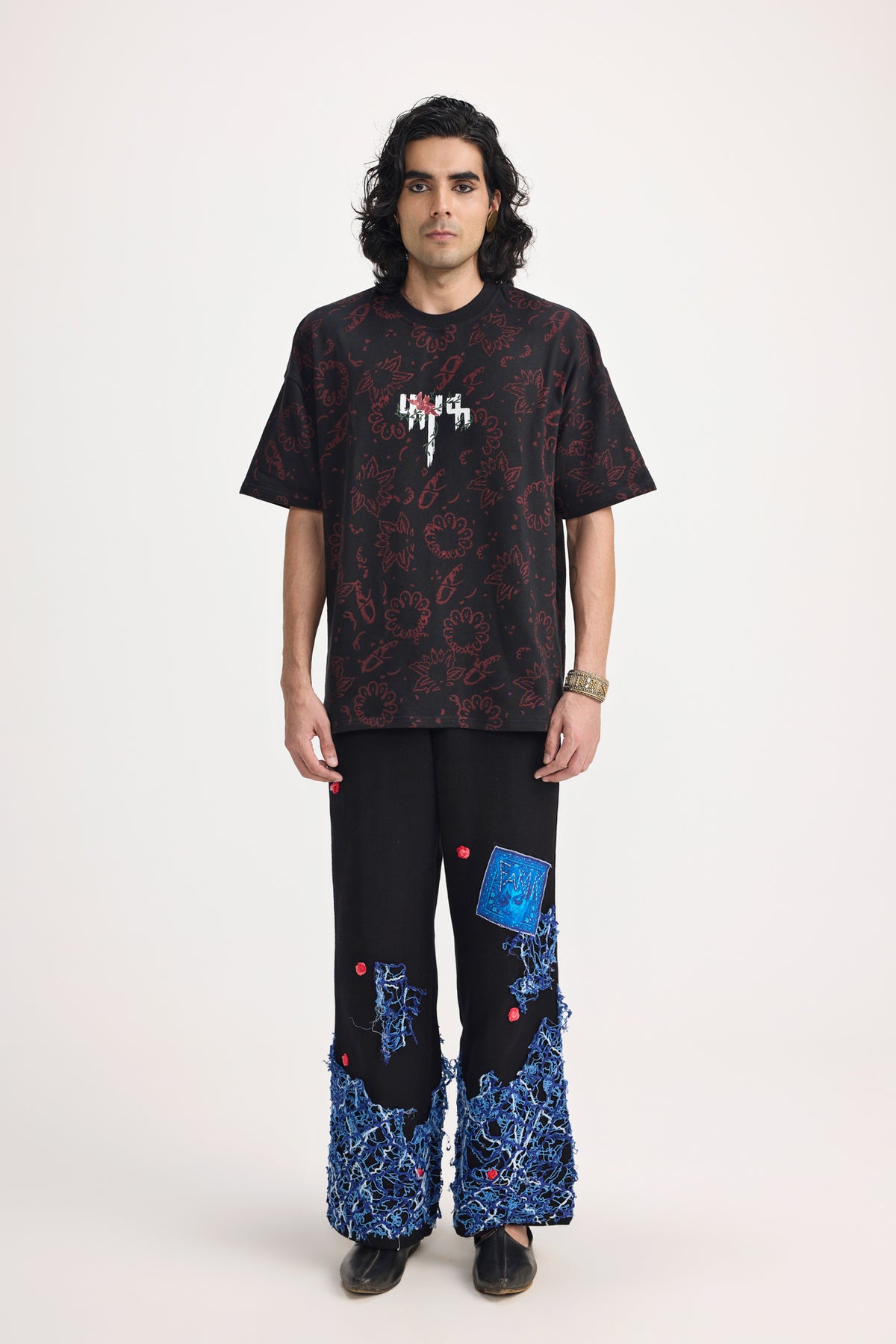 "Beauty Lasts Forever" Blockprint - Tshirt