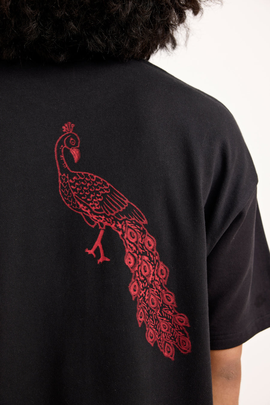 "By My Side" Block Print - Tshirt