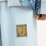 Sage Blue Handwoven - Pants