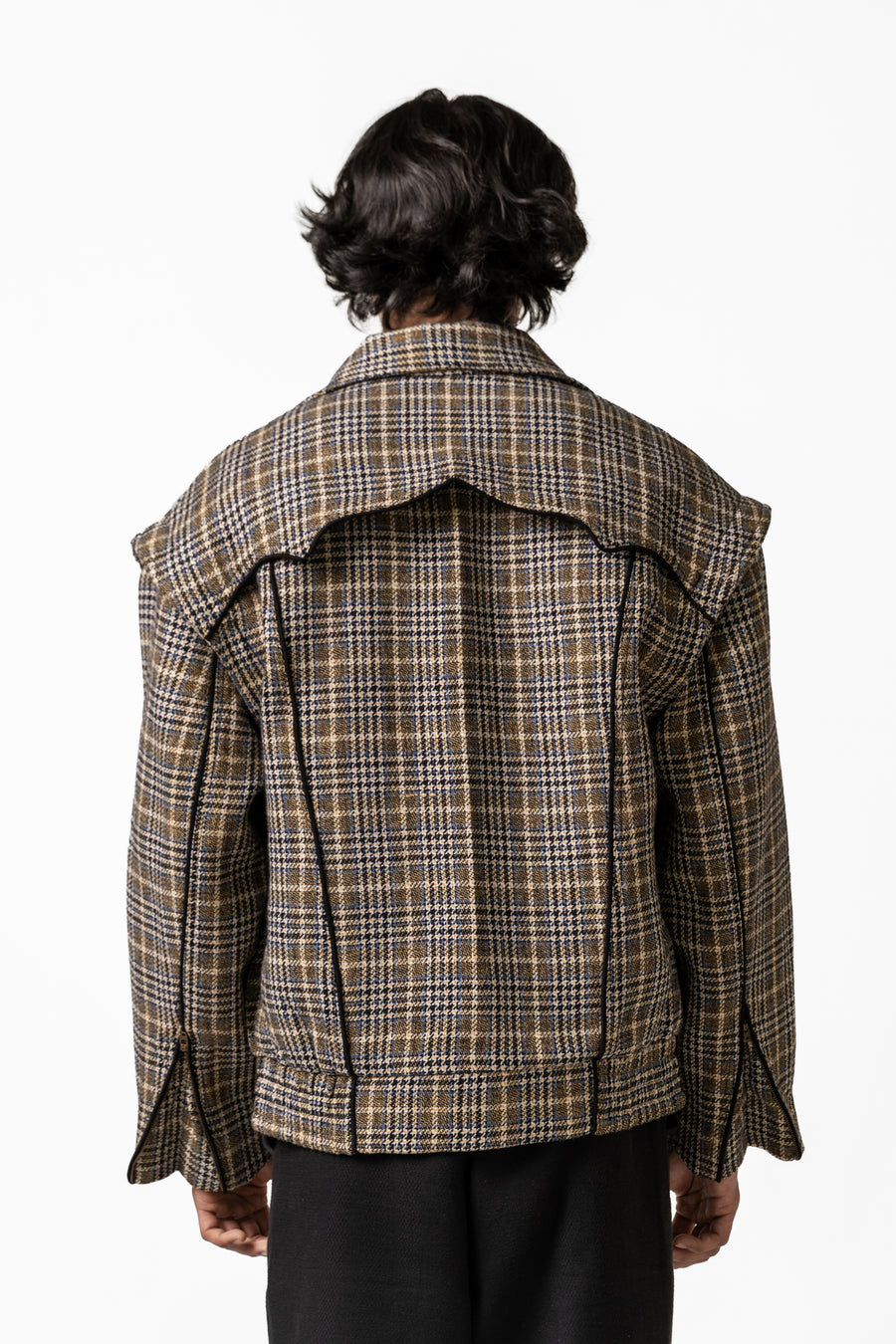 Plaid Bomber Jacket