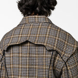 Plaid Bomber Jacket