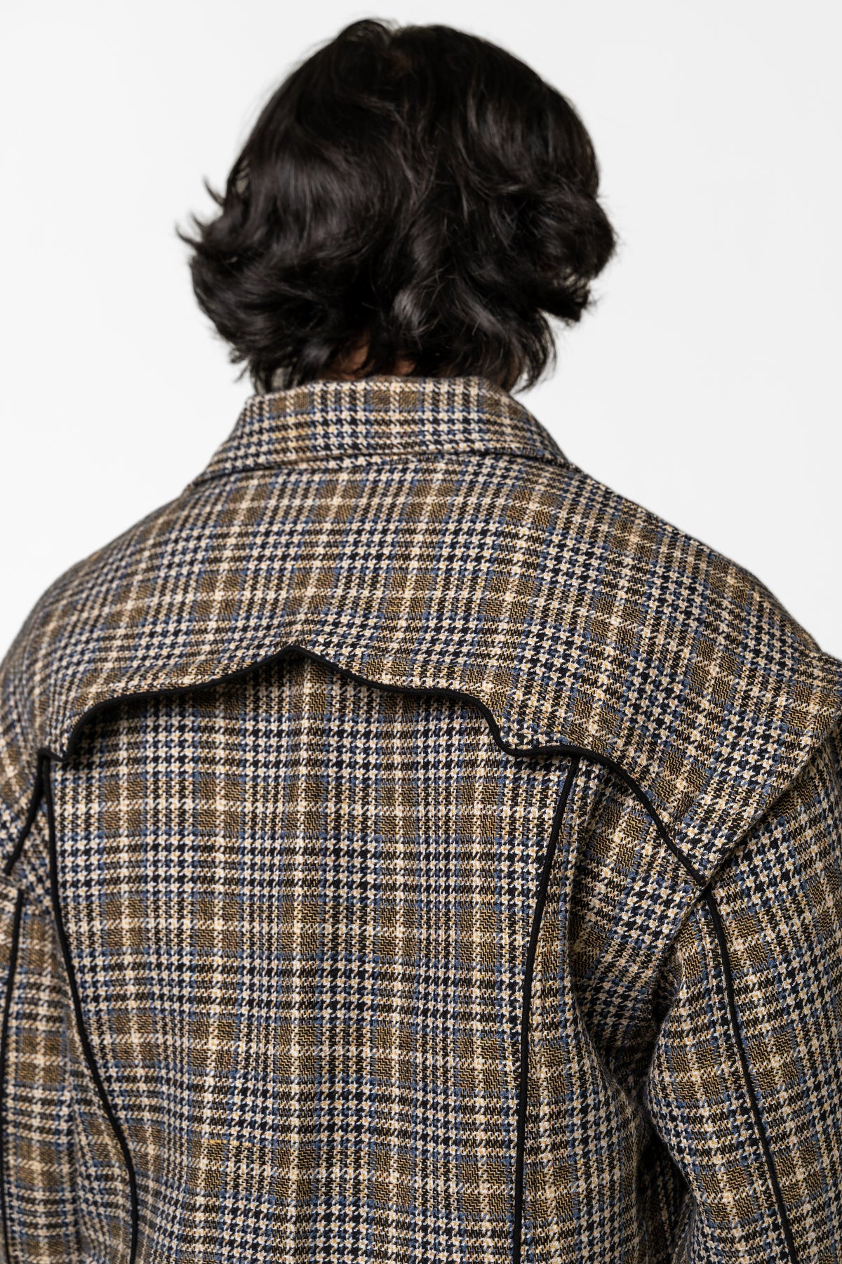 Plaid Bomber Jacket