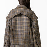 Plaid Bomber Jacket