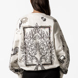 'Raanjha' Blockprinted Sweatshirt