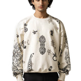 'Raanjha' Blockprinted Sweatshirt