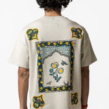 "Sage Green" Blockprint T-shirt