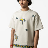 "Sage Green" Blockprint T-shirt