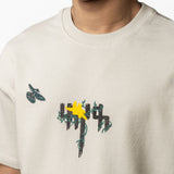 "Sage Green" Blockprint T-shirt