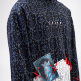 Anarkali Block Printed - Hoodie