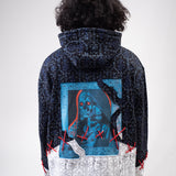 Anarkali Block Printed - Hoodie