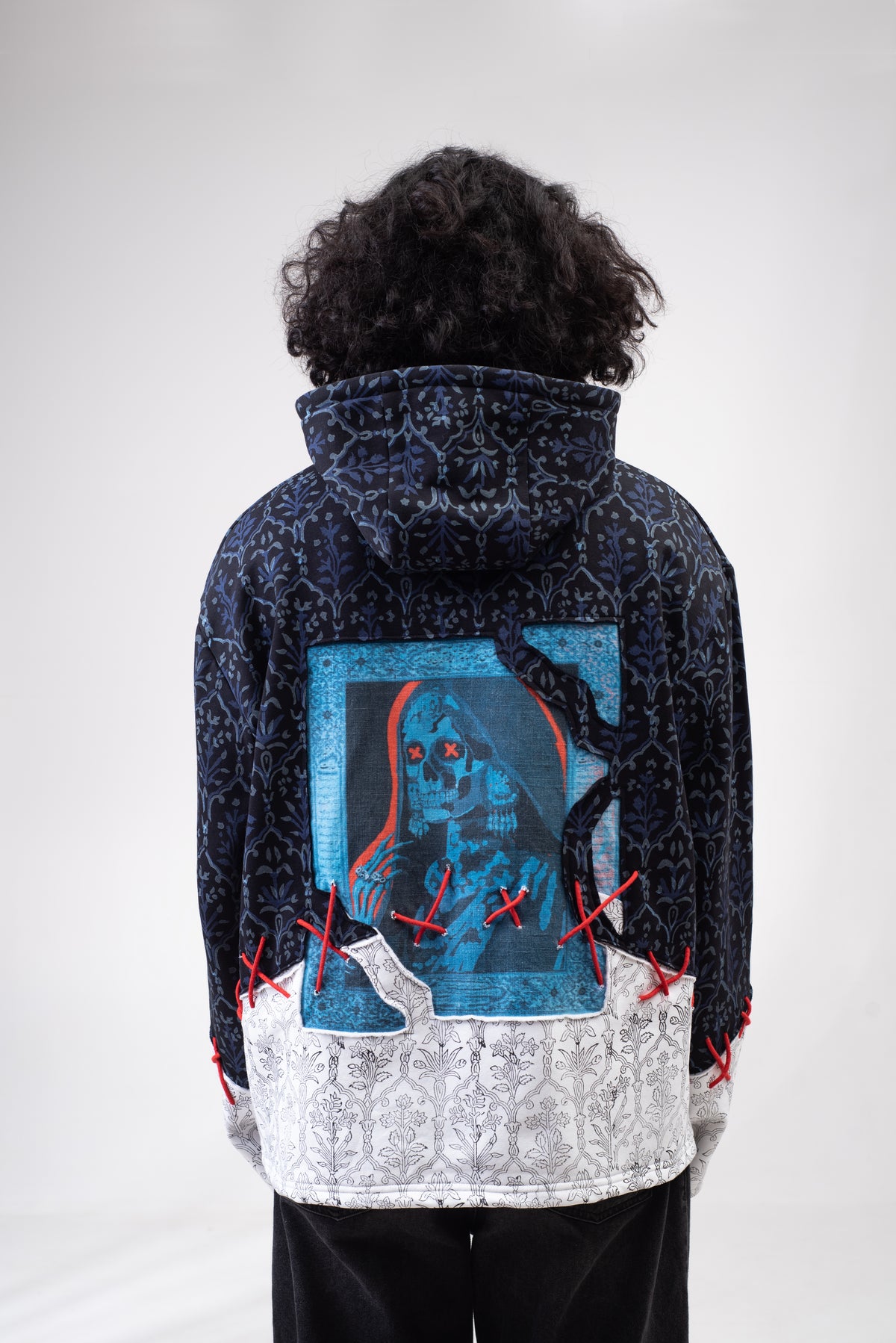 Anarkali Block Printed - Hoodie