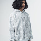 Block Printed Vintage Canvas - Hoodie