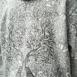 Block Printed Vintage Canvas - Hoodie