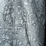 Block Printed Vintage Canvas - Hoodie