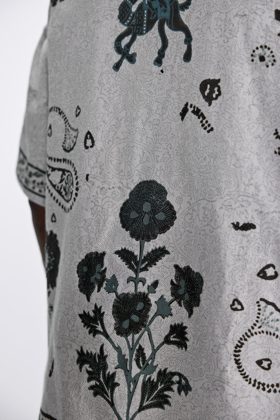 Raat ki Rani' Handmade Shirt