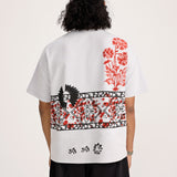 Grey Block Printed - Tshirt