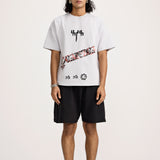 Grey Block Printed - Tshirt