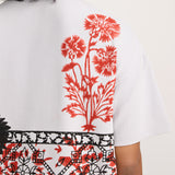 Grey Block Printed - Tshirt