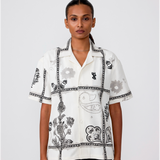 Greyscale handmade Shirt