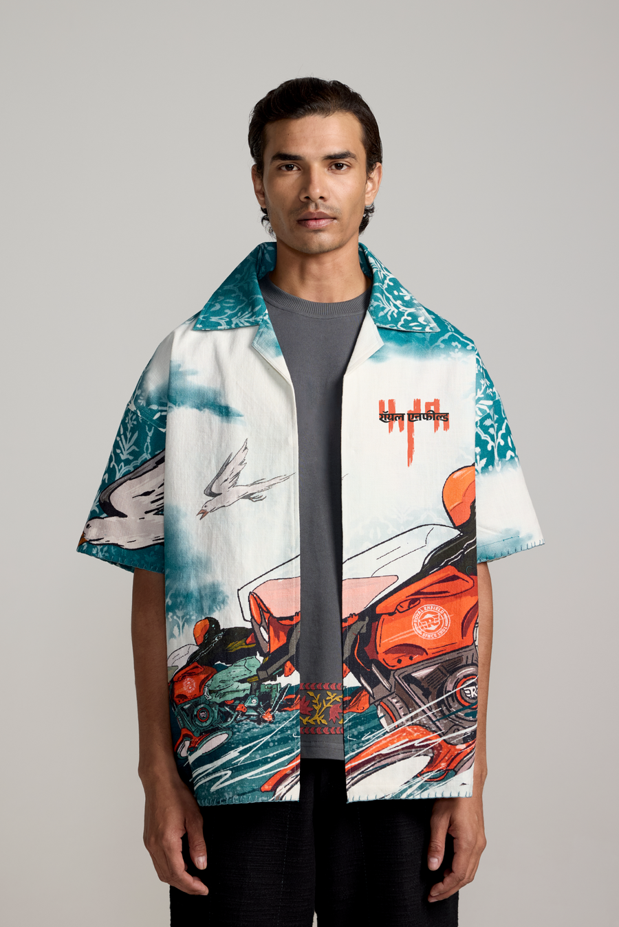 Freedom Life Freedom Ride' Digital Print - Shirt