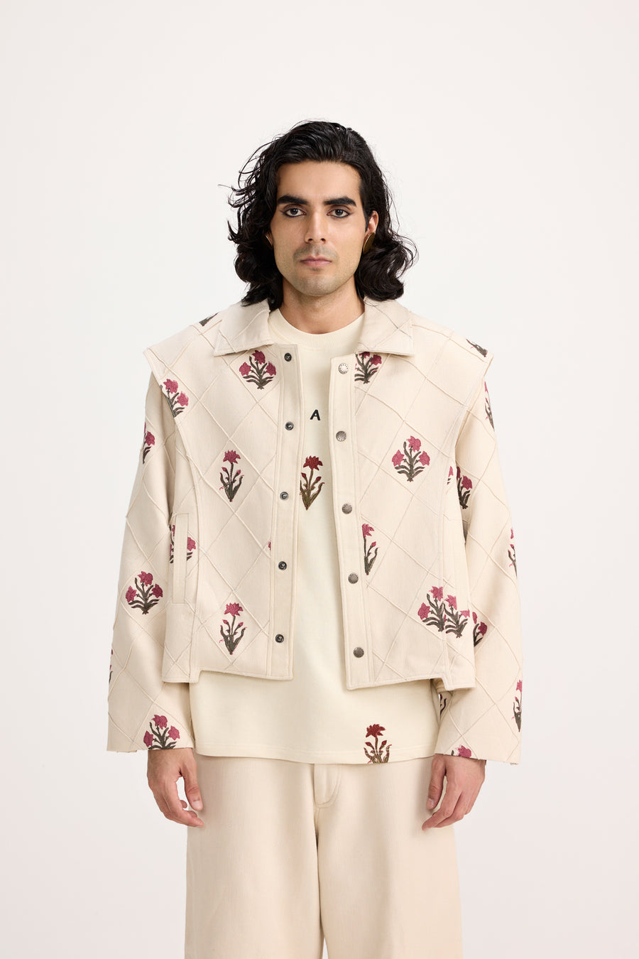Sanganeri Blockprint - Jacket