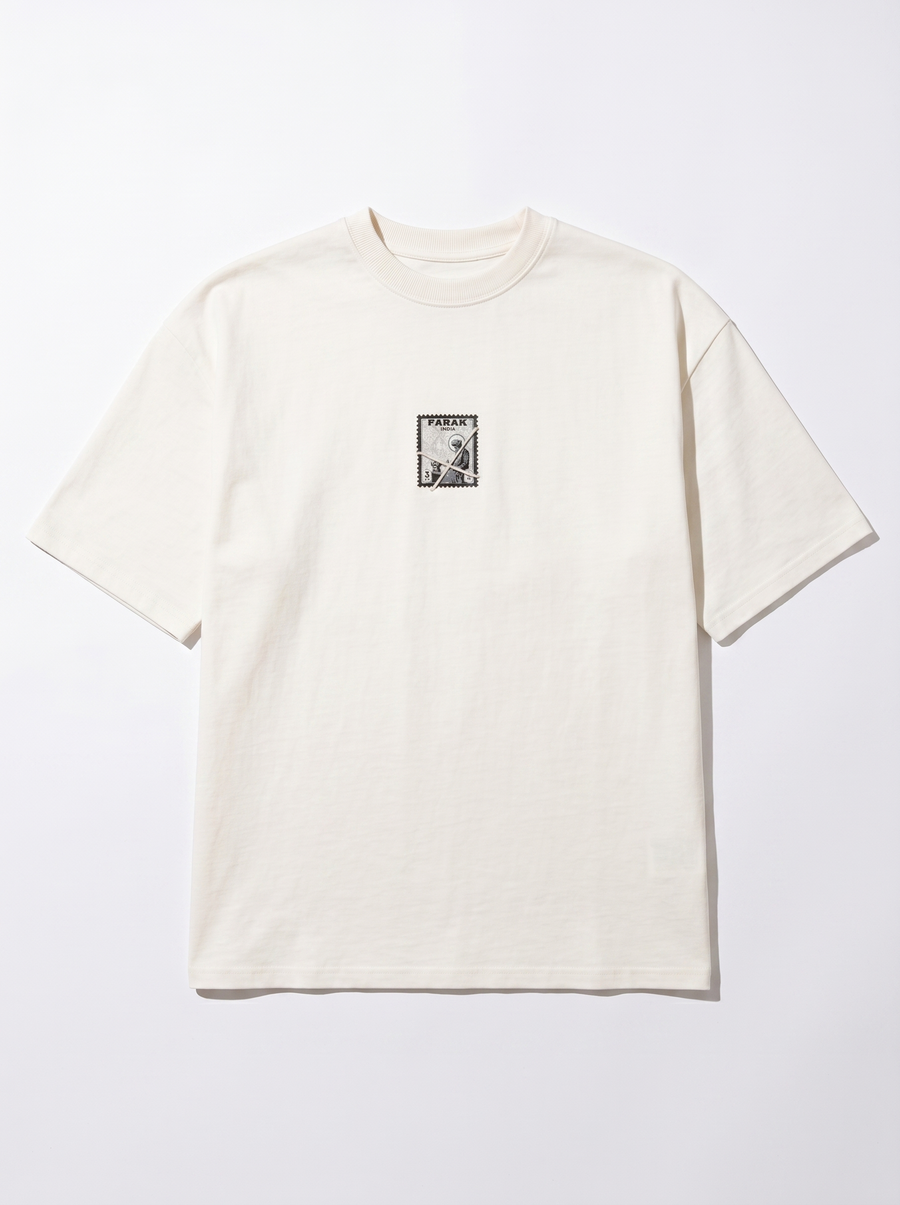 Farak Ek Safar White T-Shirt