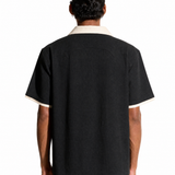 Stripe Black Polo Shirt