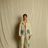 Warp-Printed Handwoven - Jacket