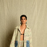 Warp-Printed Handwoven - Jacket