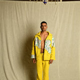 Yellow Yarn Handwoven - Jacket