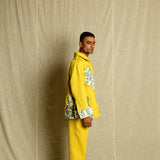 Yellow Yarn Hand Woven - Pants