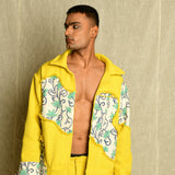 Yellow Yarn Handwoven - Jacket