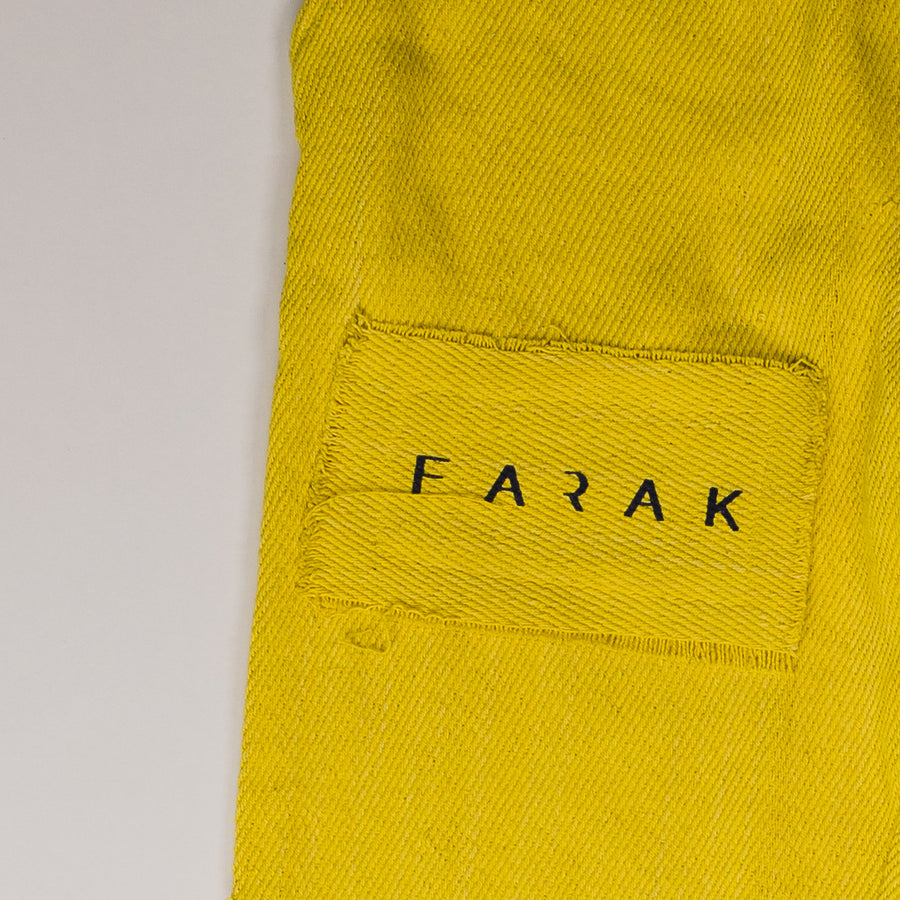 Yellow Yarn Hand Woven - Pants